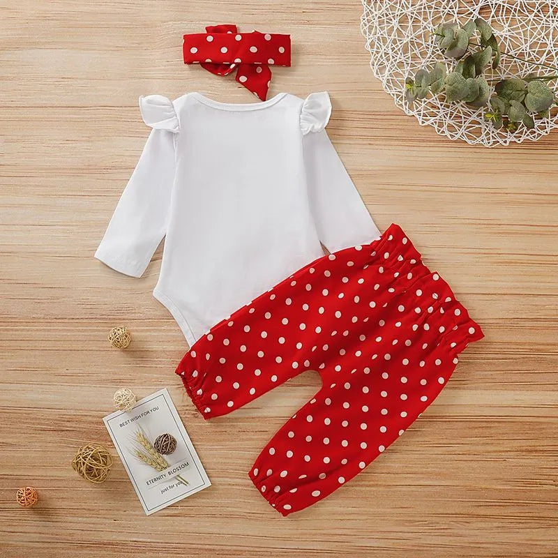 3-Piece Baby Girl Outfit Set