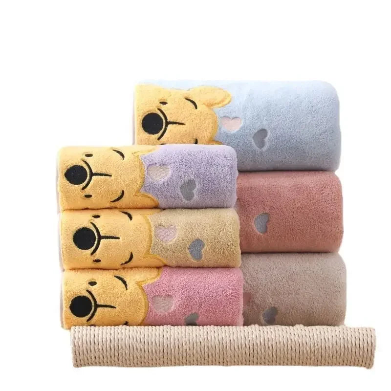 Winnie Bear Soft Bath Towel for Babies & Kids