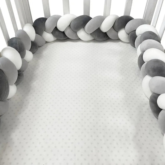 Braided Knot Baby Cot Bumper