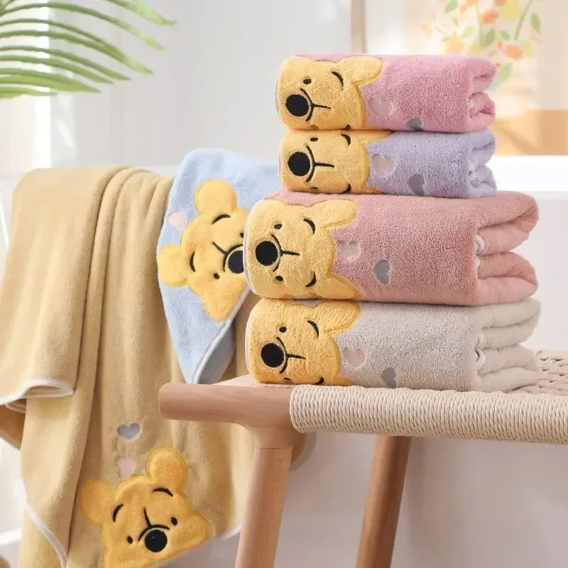 Winnie Bear Soft Bath Towel for Babies & Kids