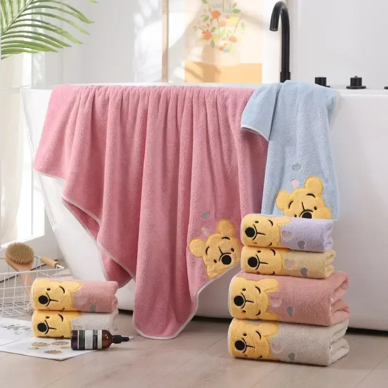 Winnie Bear Soft Bath Towel for Babies & Kids